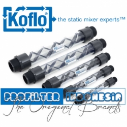 Koflo Clear PVC Static Mixer Indonesia  large